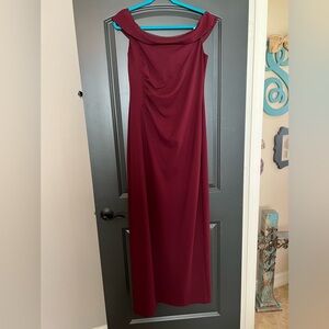 Burgundy/Maroon formal dress